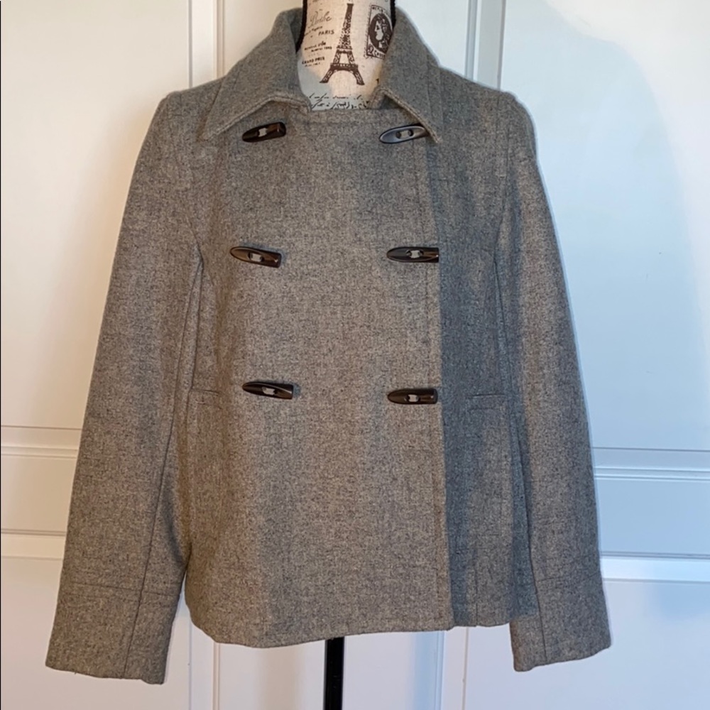 OLD NAVY WOOL BLEND PEA COAT